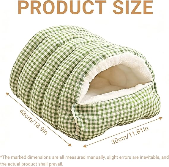 Warm Winter Pet Sleeping Bag – Cozy Bed for Cats & Dogs