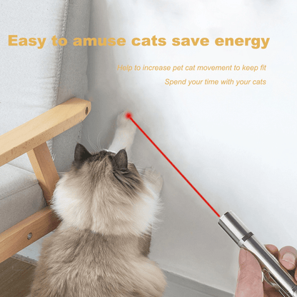 7 - in - 1 LED Laser Pointer Cat & Dog Toy — 5 Patterns, Hours of Play - LOLO'S SHOP