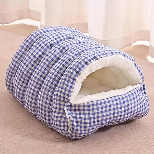 Warm Winter Pet Sleeping Bag – Cozy Bed for Cats & Dogs
