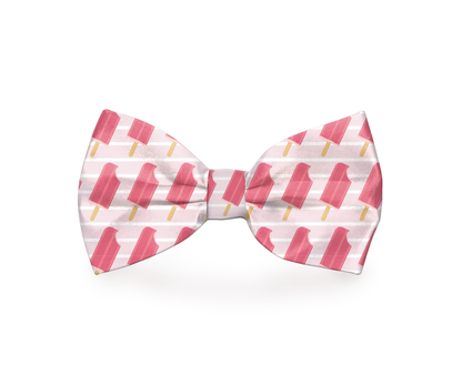 Ice Pops Pattern Dog Bow Tie