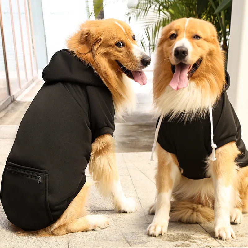 Reversible Plaid Dog Jacket – Warm Winter Coat for XS to 5XL Dogs