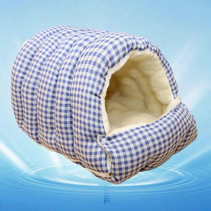 Warm Winter Pet Sleeping Bag – Cozy Bed for Cats & Dogs