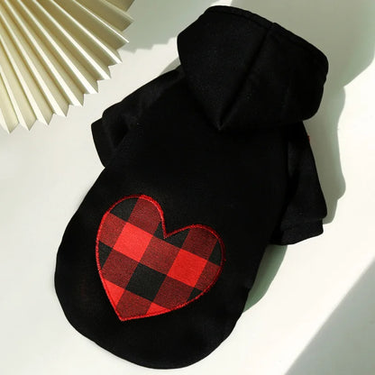 Reversible Plaid Dog Jacket – Warm Winter Coat for XS to 5XL Dogs