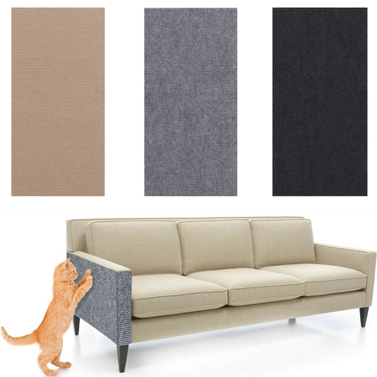 Anti-Scratch Cat Furniture Protector Mat – Self-Adhesive Sofa Guard