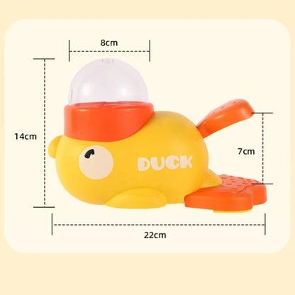 Duck-Shaped Slow Feeder Dog Toy – Interactive Food Dispenser