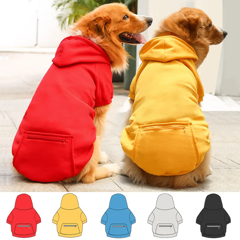 Reversible Plaid Dog Jacket – Warm Winter Coat for XS to 5XL Dogs
