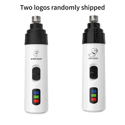 Quiet Electric Pet Nail Grinder – USB Rechargeable Trimmer