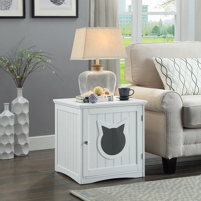 Cat House Side Table — Hidden Litter Box Enclosure & Nightstand - LOLO'S SHOP