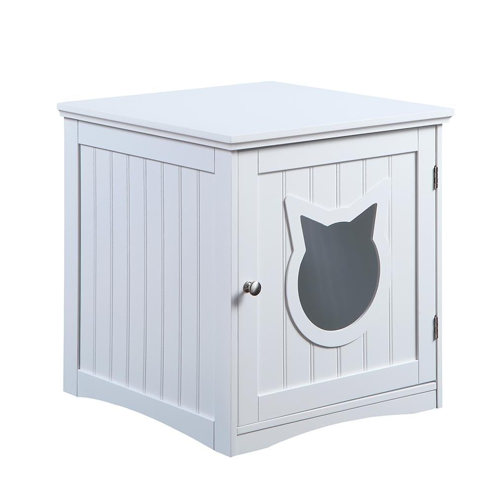 Cat House Side Table — Hidden Litter Box Enclosure & Nightstand - LOLO'S SHOP