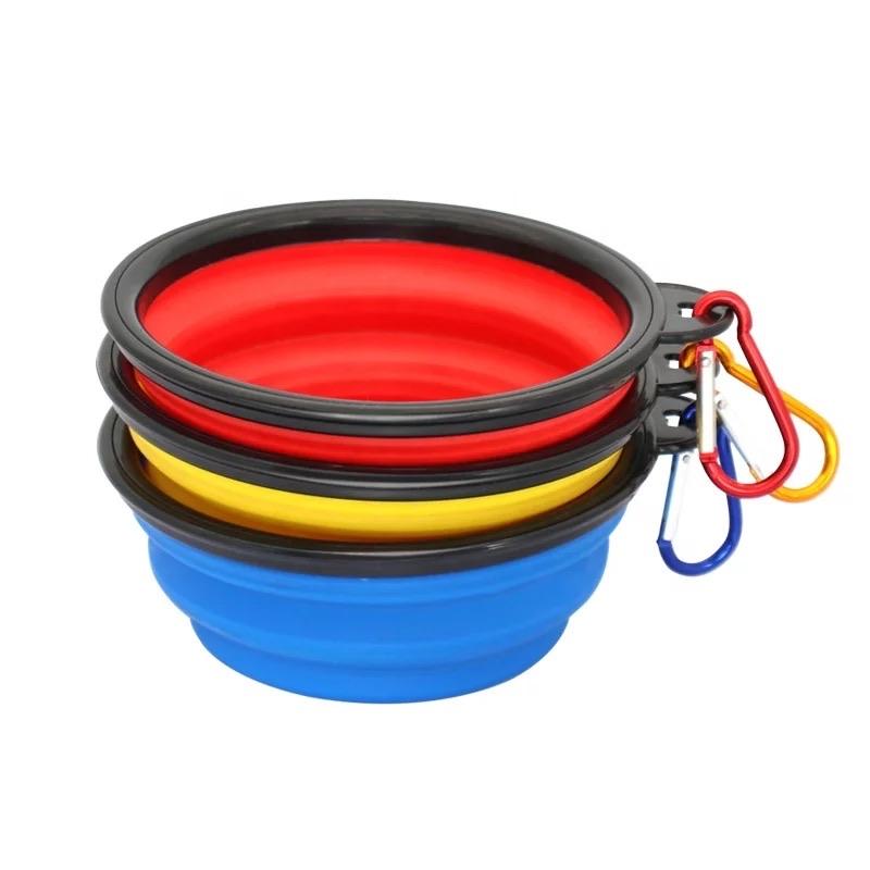 Collapsible Silicone Travel Pet Bowl — 1000ml, Folds Flat for Any Adventure - LOLO'S SHOP