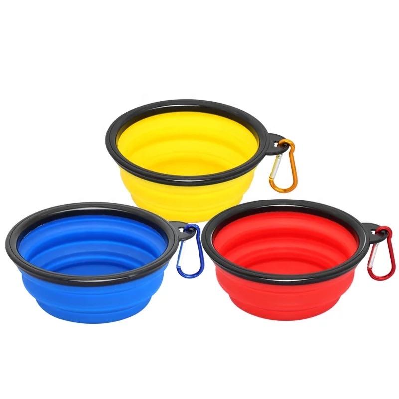 Collapsible Silicone Travel Pet Bowl — 1000ml, Folds Flat for Any Adventure - LOLO'S SHOP