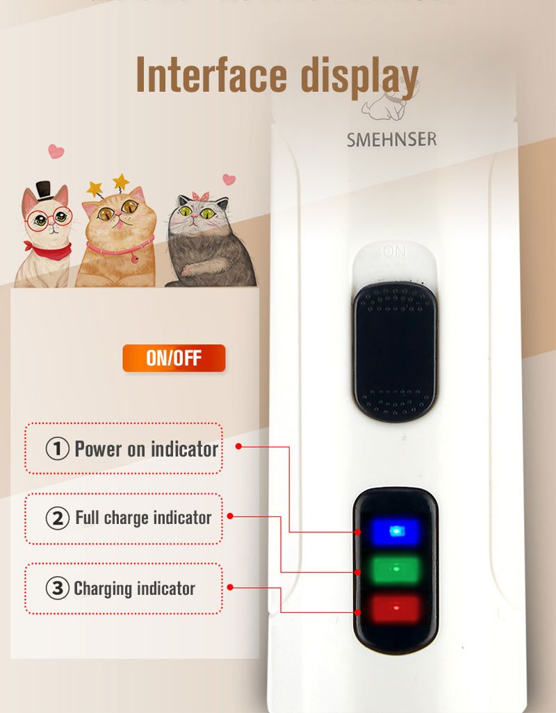 Cordless Pet Nail Trimmer — Quiet, Safe & Rechargeable - LOLO'S SHOP