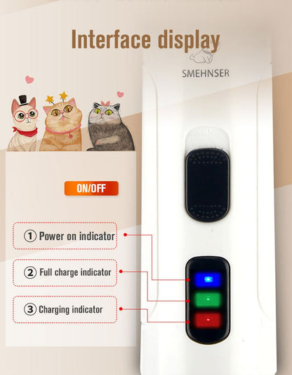 Cordless Pet Nail Trimmer — Quiet, Safe & Rechargeable - LOLO'S SHOP