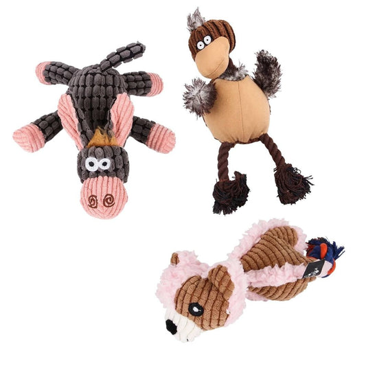 Dog toys - 3 pack assorted - LOLO'S SHOP