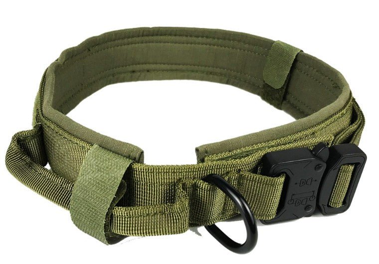 Durable Military Tactical Dog Collar — Heavy - Duty Control for Active Dogs - LOLO'S SHOP
