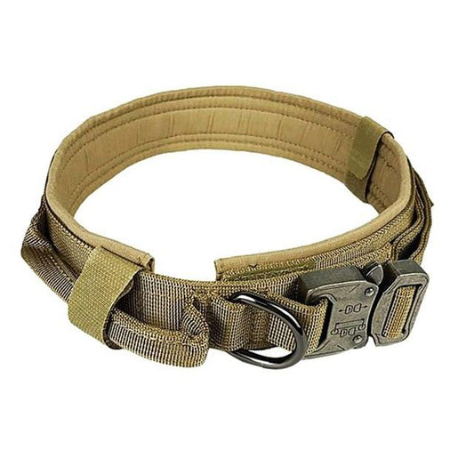 Durable Military Tactical Dog Collar — Heavy - Duty Control for Active Dogs - LOLO'S SHOP