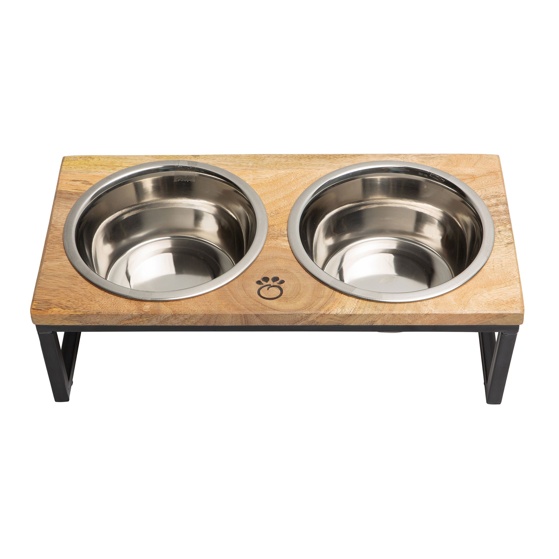 GF Pet Mango Wood Elevated Dog Feeder — Handcrafted, No Two Alike - LOLO'S SHOP