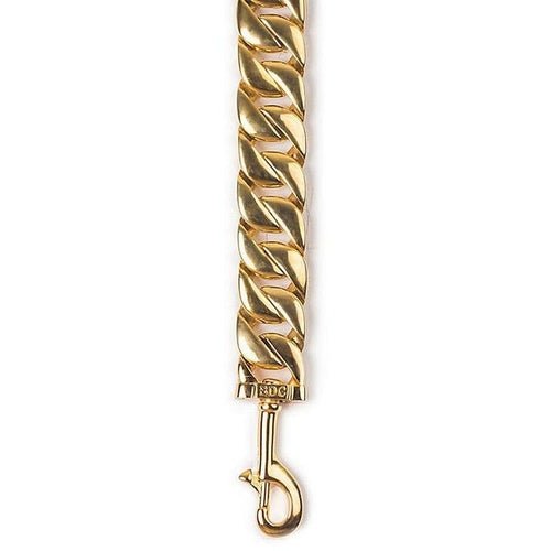 Kilo Cuban Link Gold Dog Leash — 14K Gold - Plated Luxury Streetwear - LOLO'S SHOP