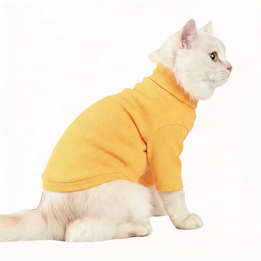 Label Turtleneck Yellow - LOLO'S SHOP