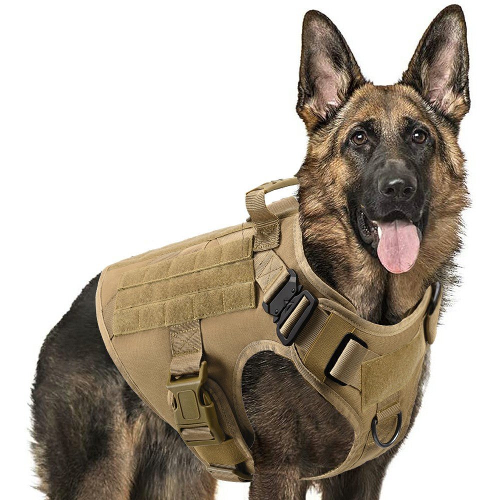 Military Tactical Dog Harness, Collar & Leash — Complete Control Set - LOLO'S SHOP