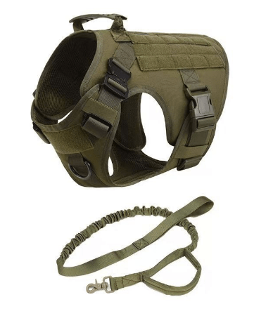 Military Tactical Dog Harness, Collar & Leash — Complete Control Set - LOLO'S SHOP