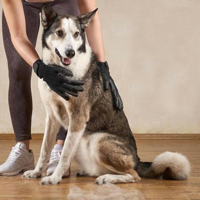 Pair Pet Grooming Gloves - LOLO'S SHOP