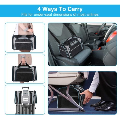 Pet Backpack Carrier — Hands - Free Travel for Cats & Dogs up to 20 lbs - LOLO'S SHOP