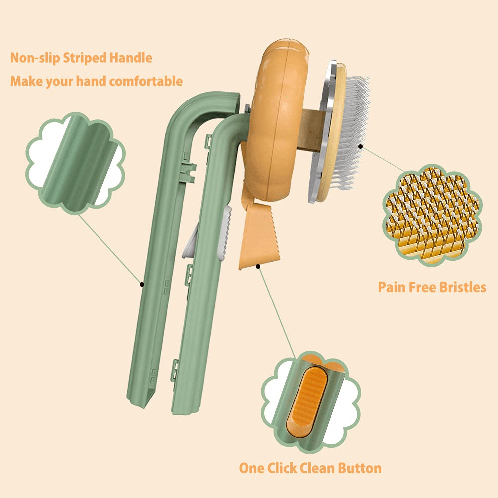 Pet Grooming Comb & Brush — Gentle Detangling for Dogs & Cats - LOLO'S SHOP