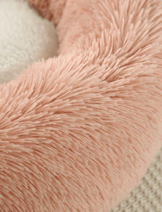 Plush Pet Bed with Ears and Tail for Cats and Small Dogs - LOLO'S SHOP