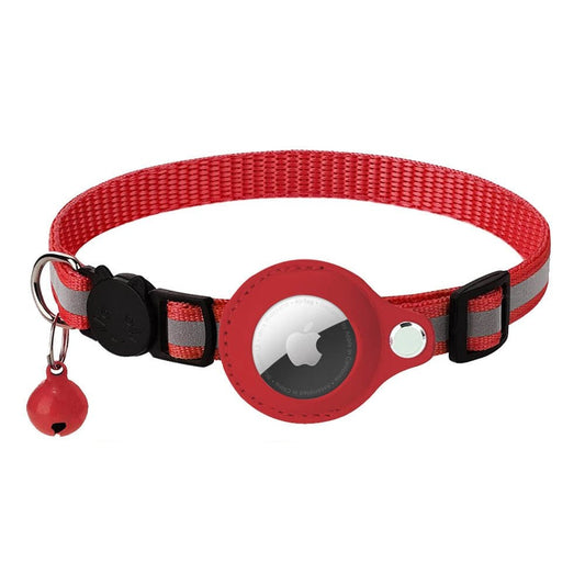 Reflective AirTag Collar for Dogs & Cats — Never Lose Your Pet Again - LOLO'S SHOP
