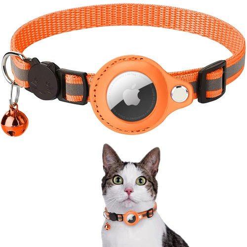 Reflective AirTag Collar for Dogs & Cats — Never Lose Your Pet Again - LOLO'S SHOP