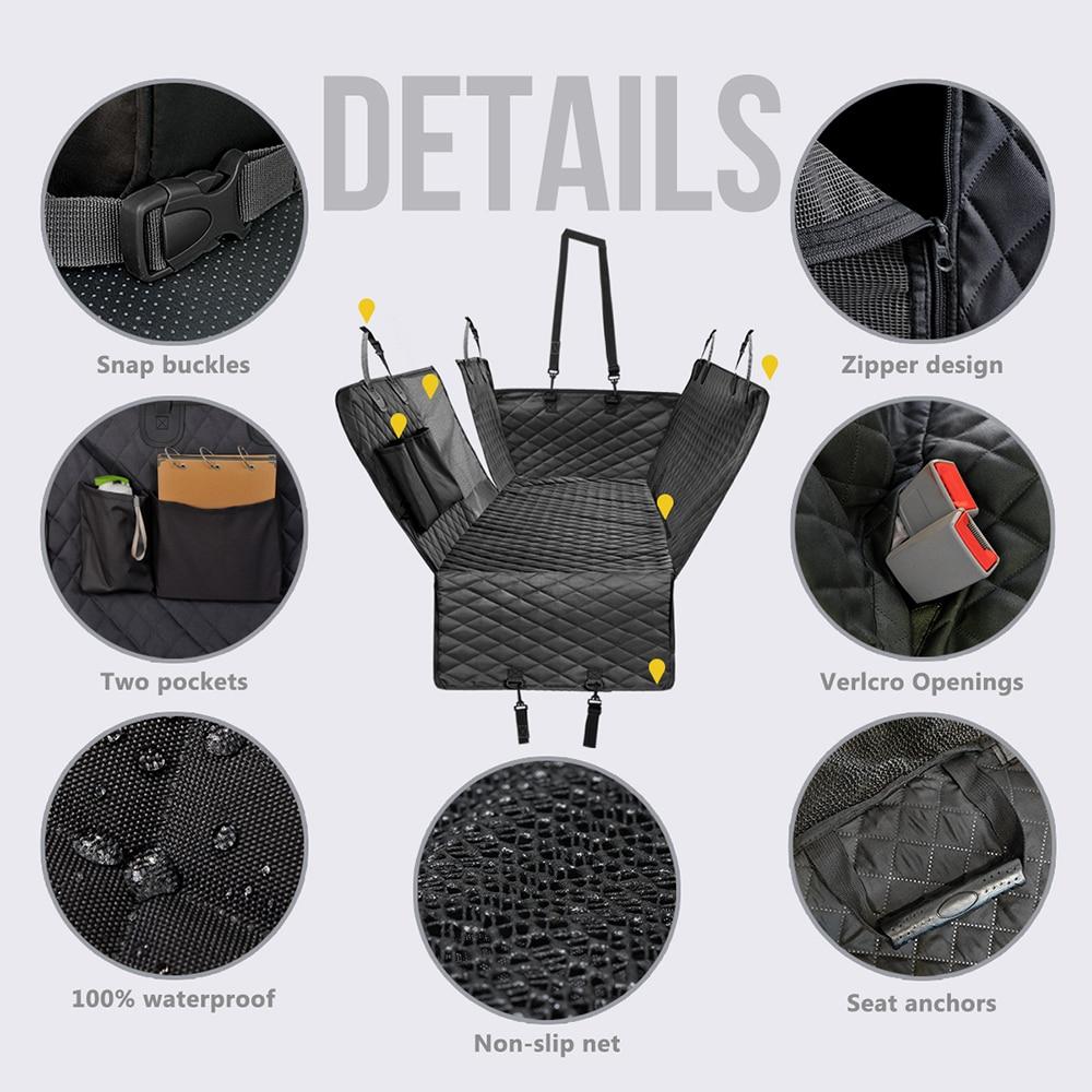 Waterproof Dog Car Seat Cover — Full Back Seat Protection - LOLO'S SHOP